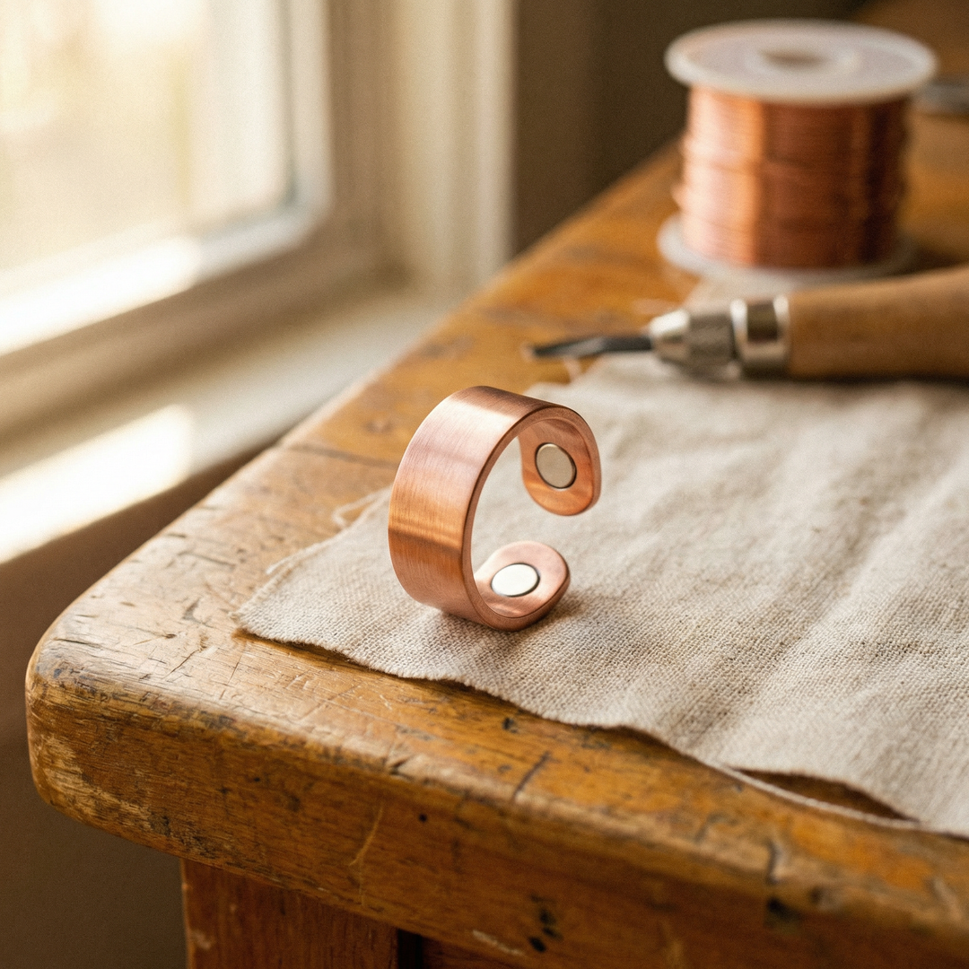 Ovia Copper Jewellery Weld Copper Ring