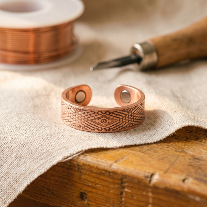 Ovia Copper Jewellery Holt Copper Ring
