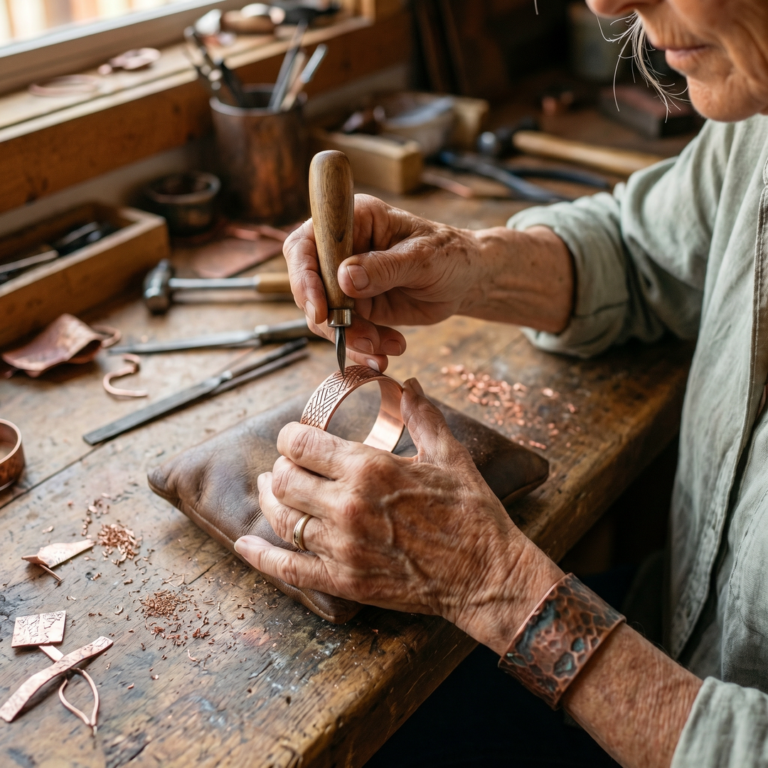 Ovia Copper Jewellery Holt Copper Ring