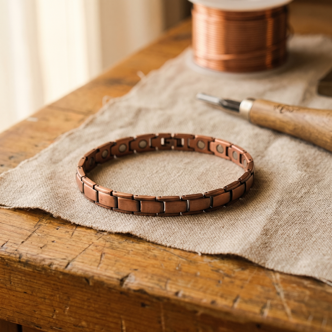 Ovia Copper Jewellery Shore Copper Anklet