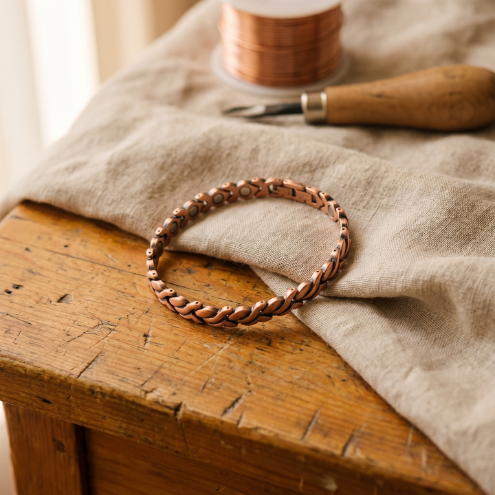 Ovia Copper Jewellery Dune Copper Anklet