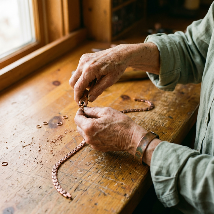 Ovia Copper Jewellery Haze Copper Necklace