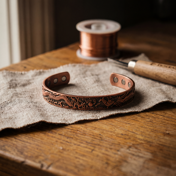 Ovia Copper Jewellery Loam Copper Bracelet
