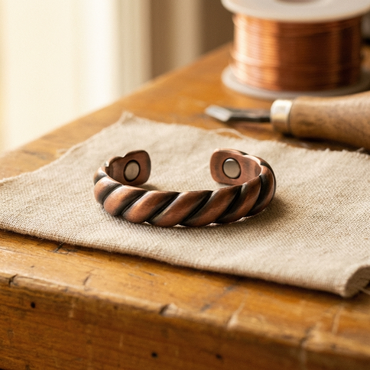 Ovia Copper Jewellery Tine Copper Ring