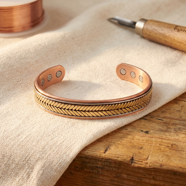 Ovia Copper Jewellery Harvest Copper Bracelet