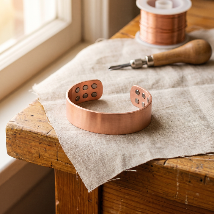 Ovia Copper Jewellery Anvil Copper Bracelet
