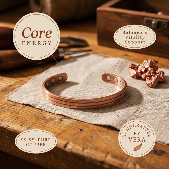 Ovia Copper Jewellery Core Copper Bracelet