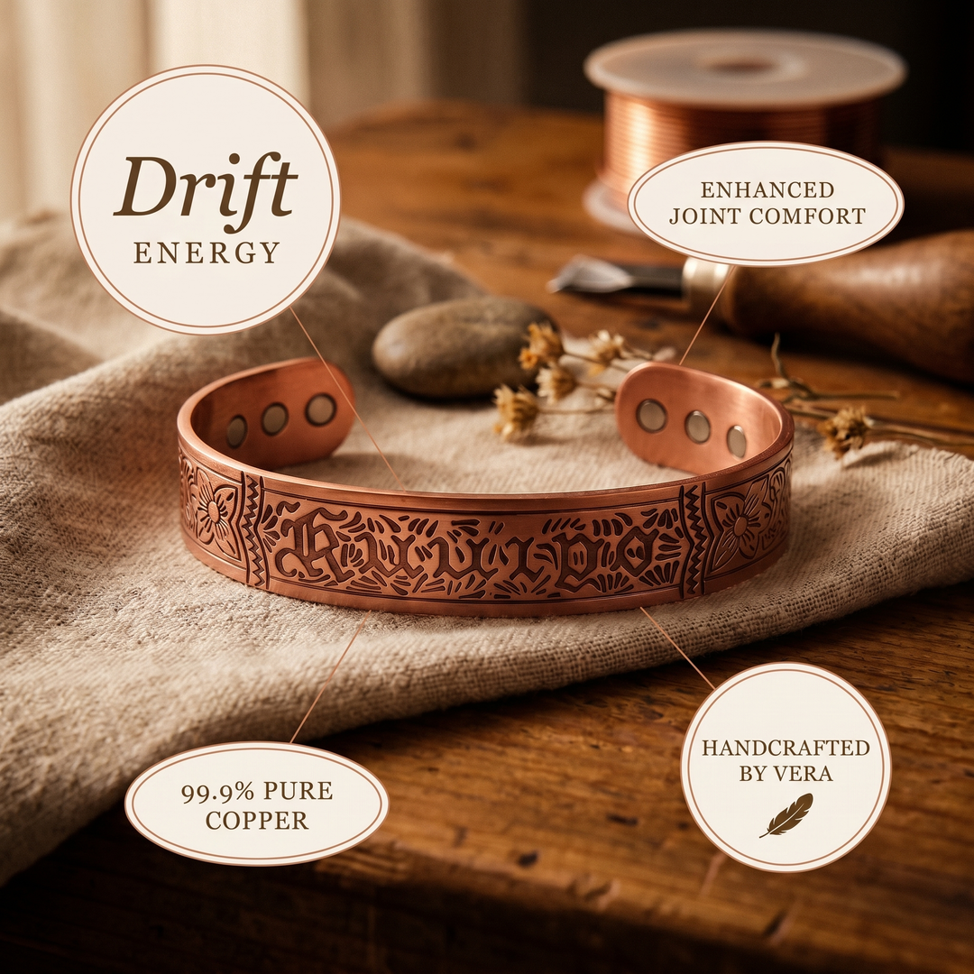 Ovia Copper Jewellery Drift Copper Bracelet