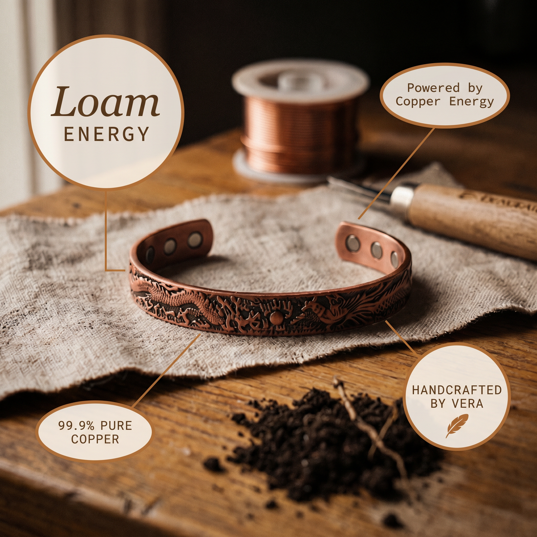 Ovia Copper Jewellery Loam Copper Bracelet
