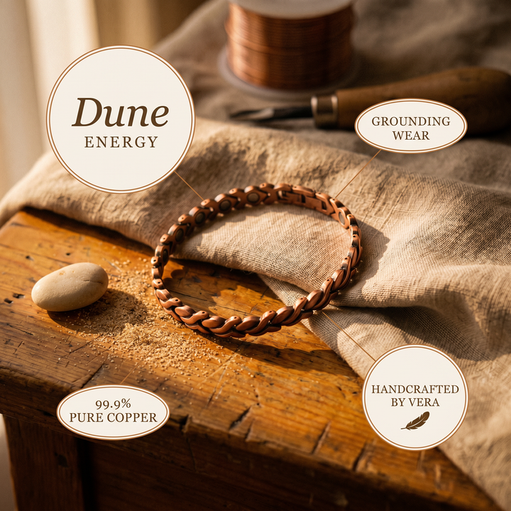 Ovia Copper Jewellery Dune Copper Anklet