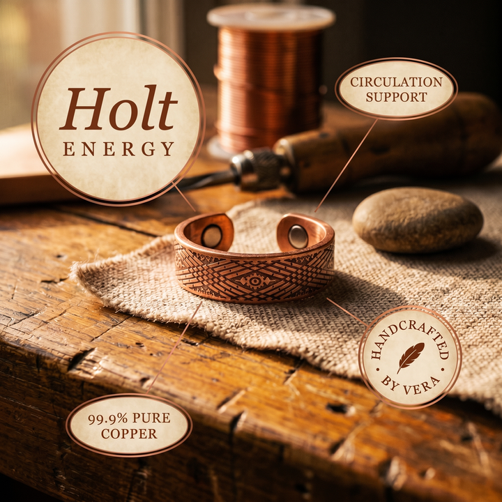 Ovia Copper Jewellery Holt Copper Ring