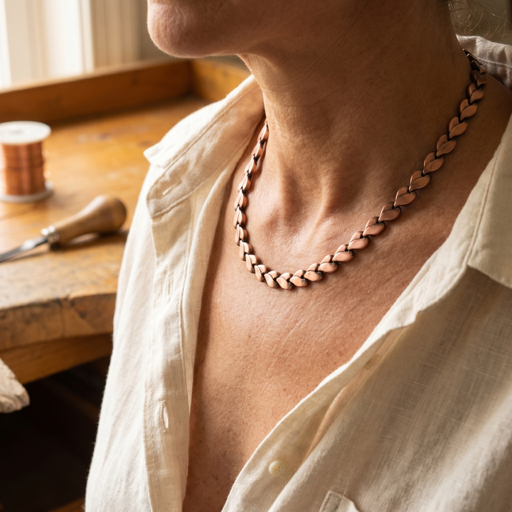 Ovia Copper Jewellery Briar Copper Necklace