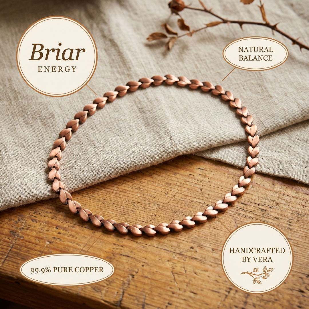 Ovia Copper Jewellery Briar Copper Necklace