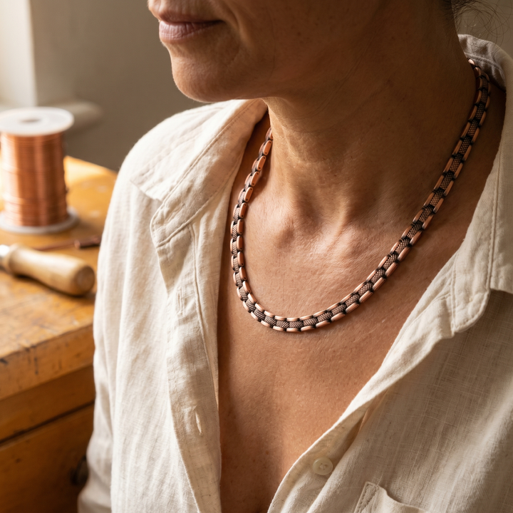 Ovia Copper Jewellery Haze Copper Necklace