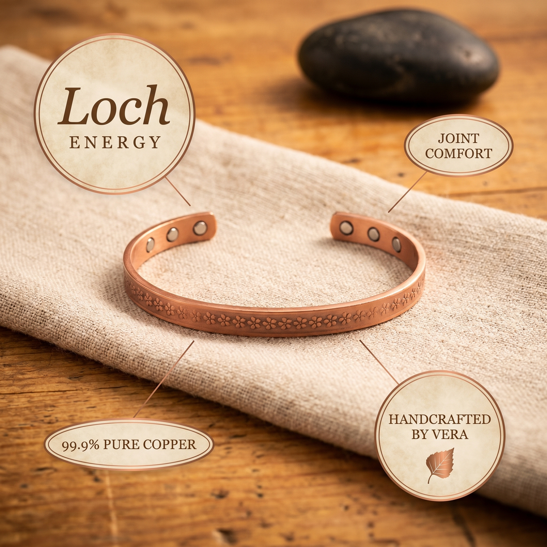 Ovia Copper Jewellery Loch Copper Bracelet