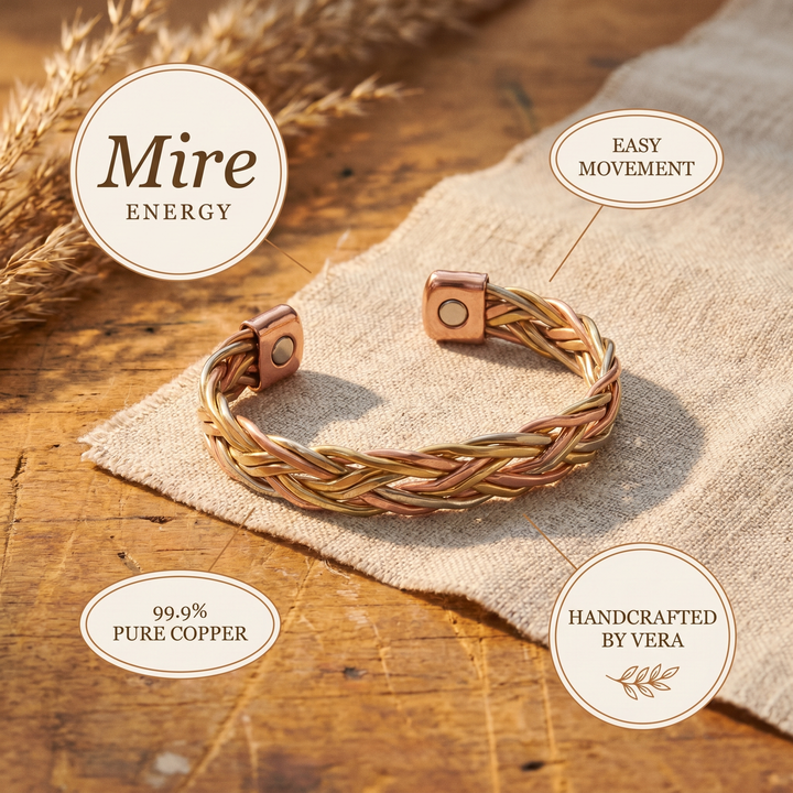 Ovia Copper Jewellery Mire Copper Bracelet