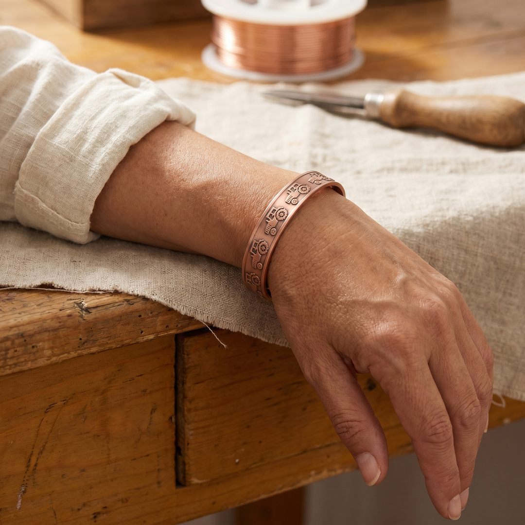 Ovia Copper Jewellery Brae Copper Bracelet