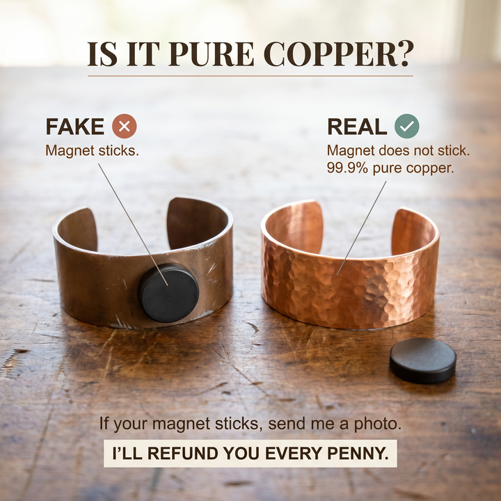 Ovia Copper Jewellery Weld Copper Ring