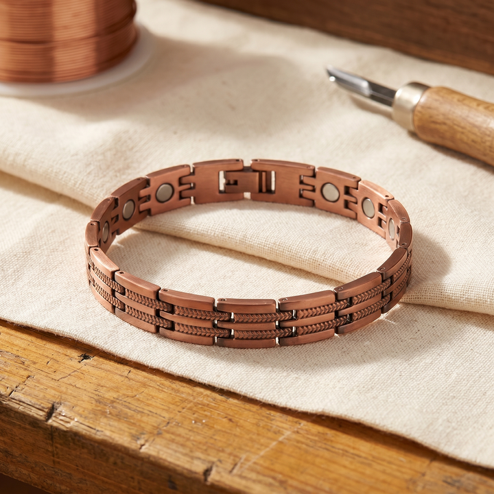 Ovia Copper Jewellery Pike Men's Copper Bracelet