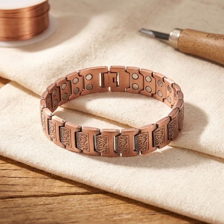 Ovia Copper Jewellery Glen Men's Copper Bracelet