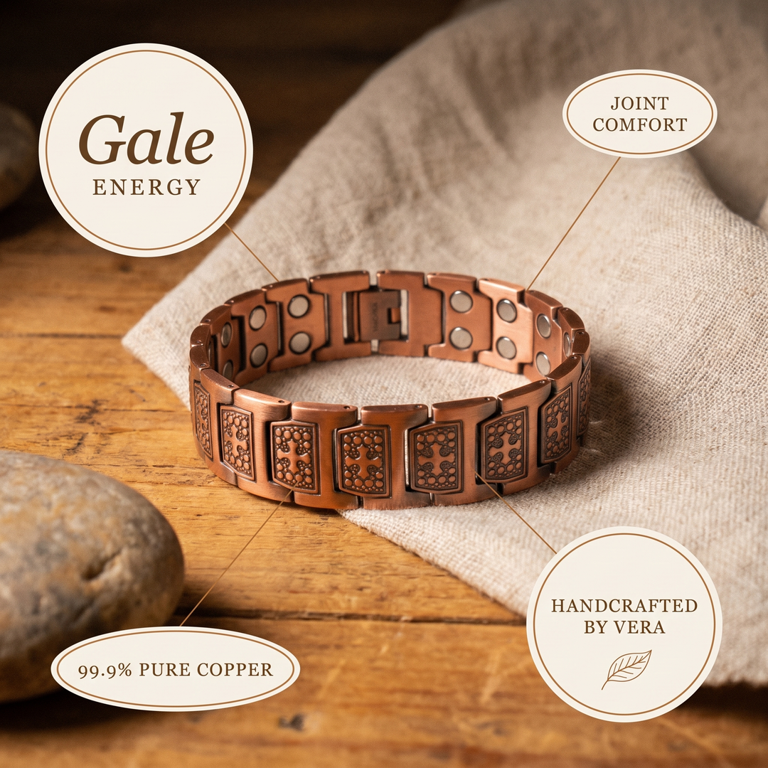 Ovia Copper Jewellery Gale Men's Copper Bracelet