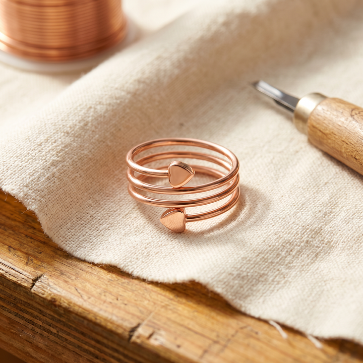 Ovia Copper Jewellery Haven Copper Ring