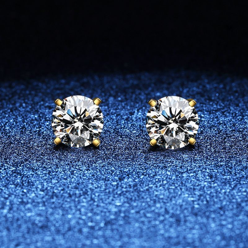 Gold Twist Earrings